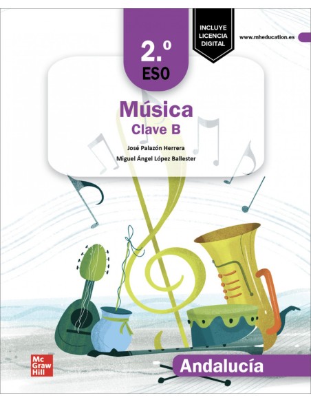 MUSICA CLAVE B 2ºESO LOMLOE ANDALUCIA 2024